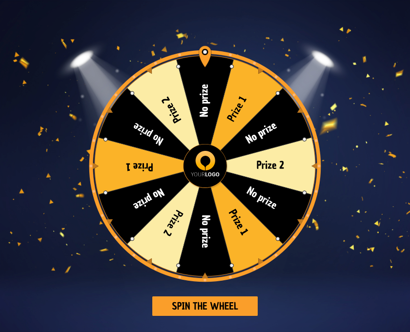 Spin to Win prize wheel